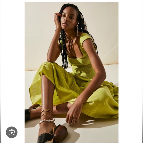 Free people traveler midi dress - Picture 2 of 15